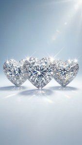 Diamond Sparkle Hearts