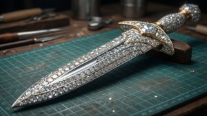 Diamond Sword Close-up