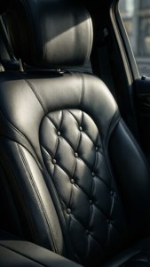 Diamond Tufted Leather