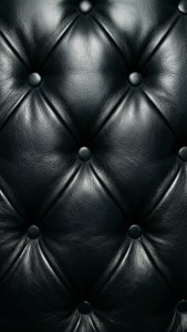 Diamond Tufted Leather