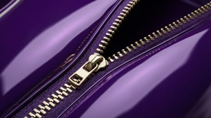 Diamond Zipper on Purple