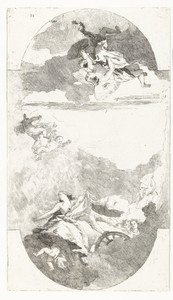 Diana stuurt winden om Iphigenia te redden