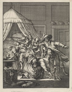 Diane de Joannis de Chateaublanc door haar schoonbroers vermoord, 1667