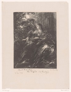 Dido en Aeneas in het maanlicht