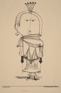 Die Hexe mit dem Kamm (Witch with a Comb)