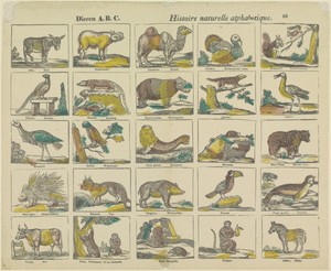 Dieren A.B.C. / histoire naturelle alphabetique