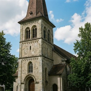 Dietikon Church Close-up