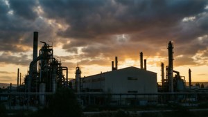Dietikon Industry Sunset