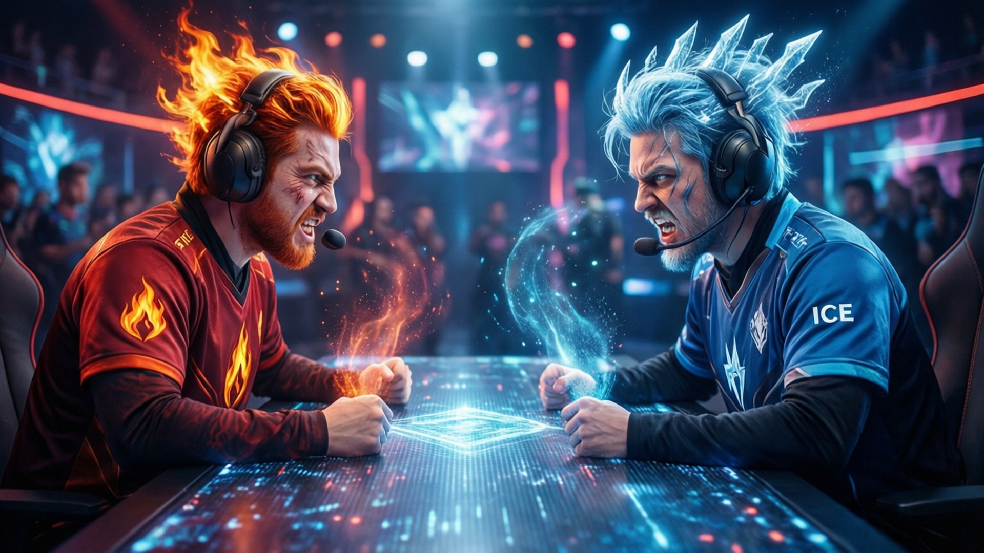 Digital Duel by Wallpapers.art Studio