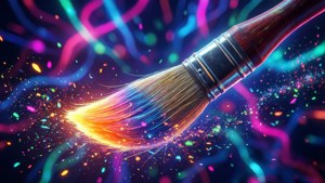 Digital Paintbrush Glow