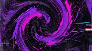 Digital Swirl Grunge