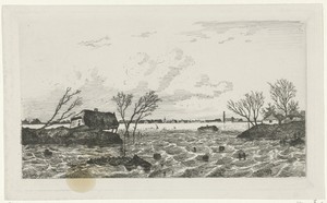 Dijkdoorbraak bij Dreumel, 1855