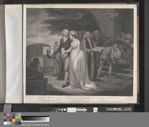 Diligence and Dissipation: The Good Girl Married to her Master/ The Wanton laid in her Grave (Plate 10)