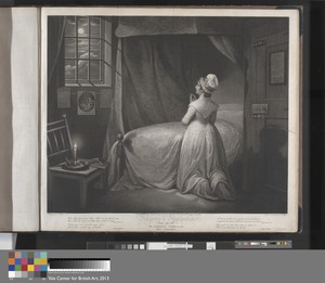 Diligence and Dissipation: The Modest Girl in her Bed Chamber (Plate 4)