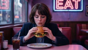 Diner Reflection