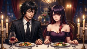 Dinner with Makima