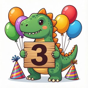 Dinosaur 3rd Birthday