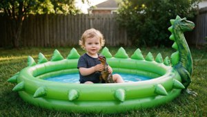 Dinosaur Pool Play