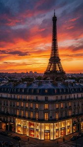 Dior Paris Sunset