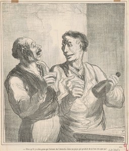 Dire qu'il y a des gens qui boivent de l'absinthe ...