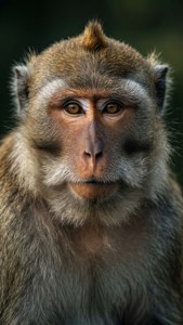 Direct Gaze Macaque