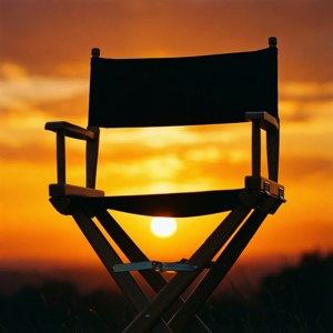 Director's Chair Sunset