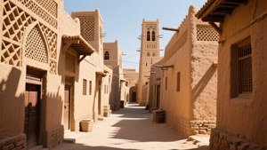 Diriyah Mud-Brick Alley