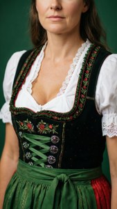 Dirndl Dress Detail