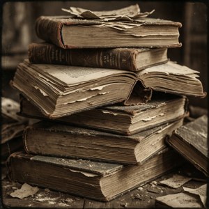 Discarded Books Mound