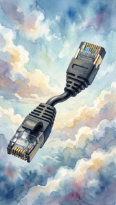 Disconnected Cable Art