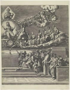 Dispuut over het Heilige Sacrament (rechter deel)