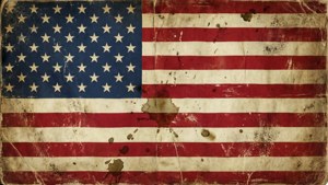 Distressed Grunge Flag