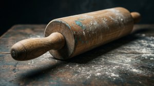 Distressed Rolling Pin Industrial