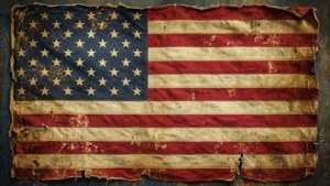 Distressed Vintage Flag