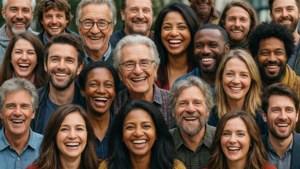 Diverse Smiles Collage