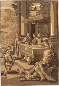 Dives and Lazarus (Right Panel)