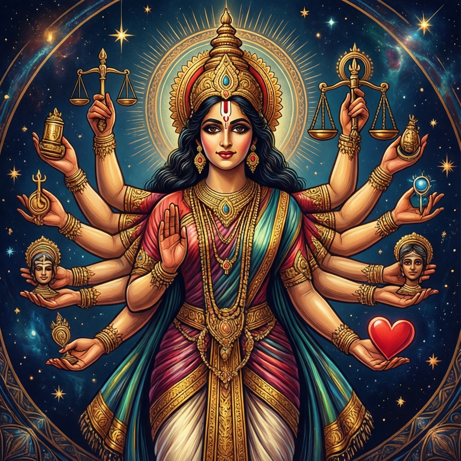Divine Activist Goddess by Wallpapers.art Studio