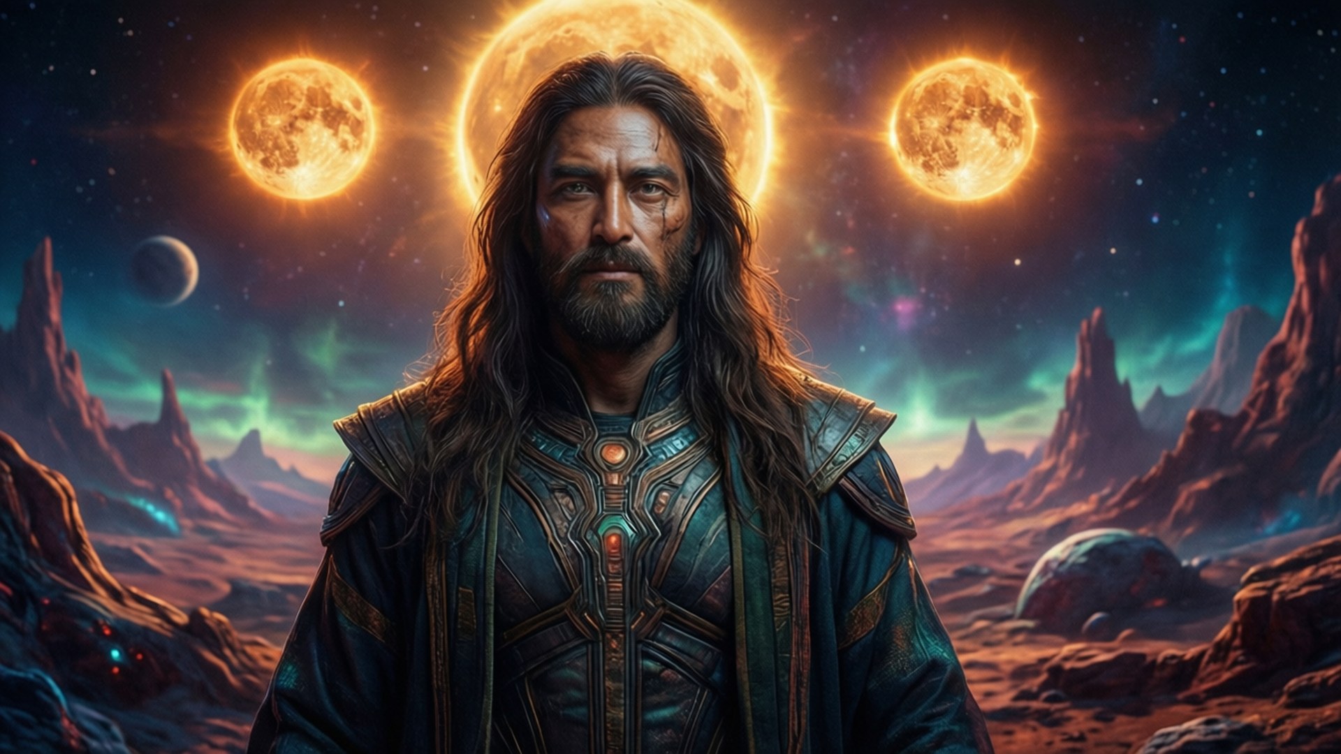 Divinity Alien Planet by Wallpapers.art Studio