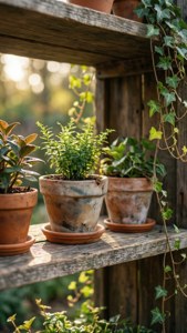 DIY Plant Shelf