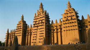 Djenne Mosque Dawn