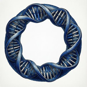 DNA Ouroboros Helix