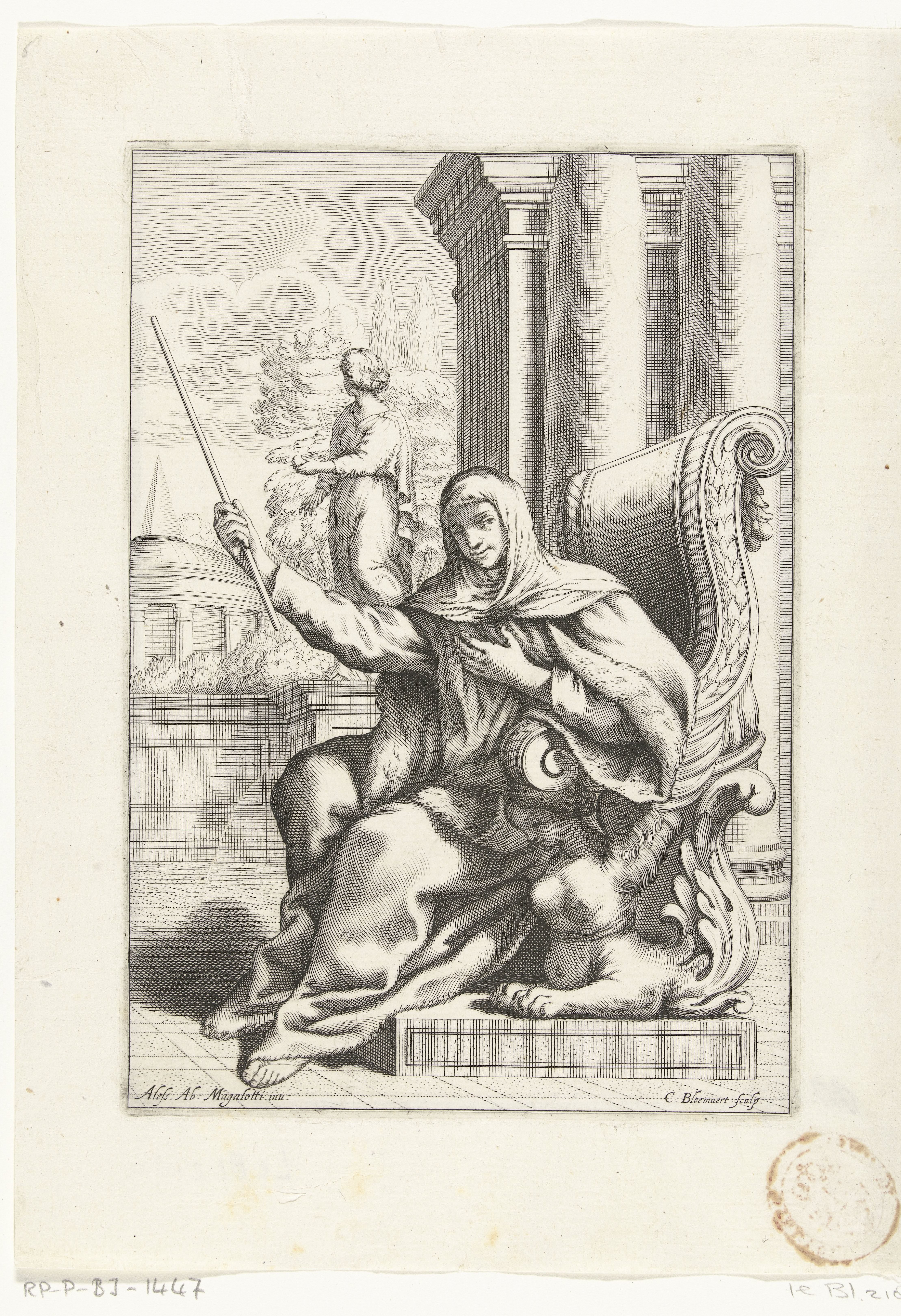 Docilita by Cornelis Bloemaert (II)