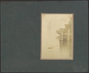 [Dock and Sailboat]