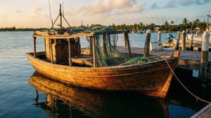Dockside Fishing Boat