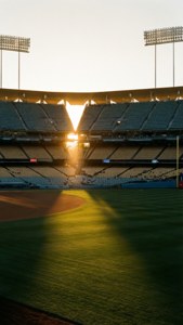 Dodger Stadium Golden Hour