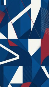 Dodgers Geometric Minimalist