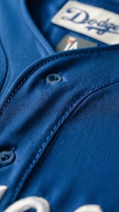 Dodgers Jersey Texture