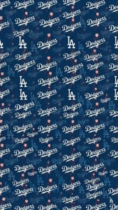 Dodgers Pattern Seamless