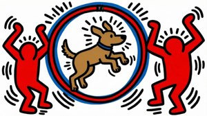 Dog Jump Hoop