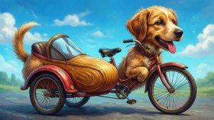 Dog Sidecar Trike